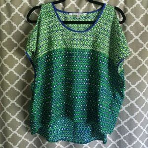 Collective Concepts Oversized Geo Top S